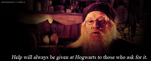 an gif image of Albus Dumbledore