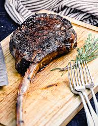 An image of a tomahawk steak